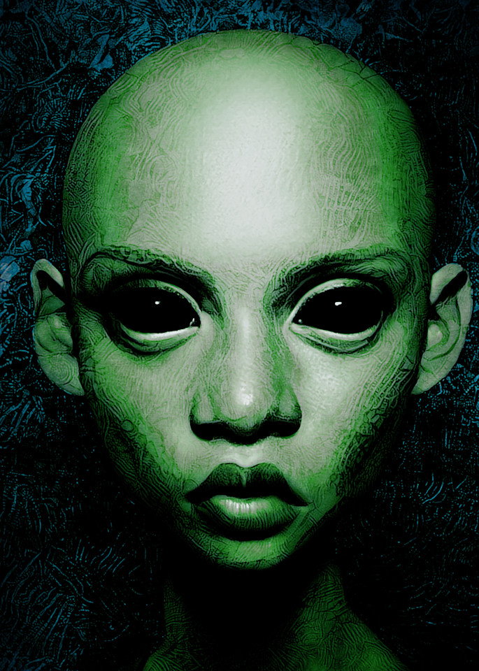 Magdalene | Alien Human Hybrid Art | SkotoArt