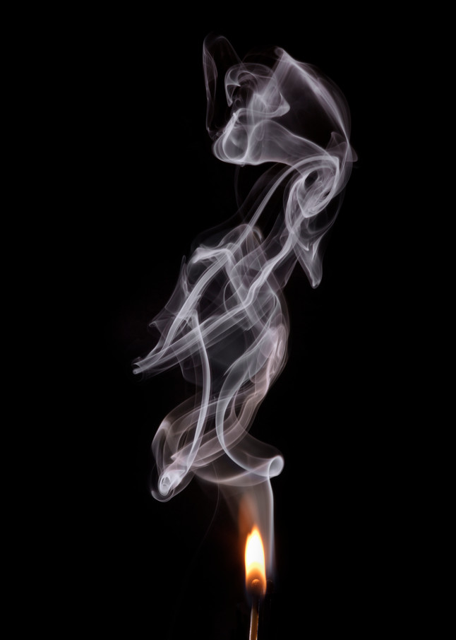 107 Flame Smoke 2007 Photography Art | Rick Gardner Photography