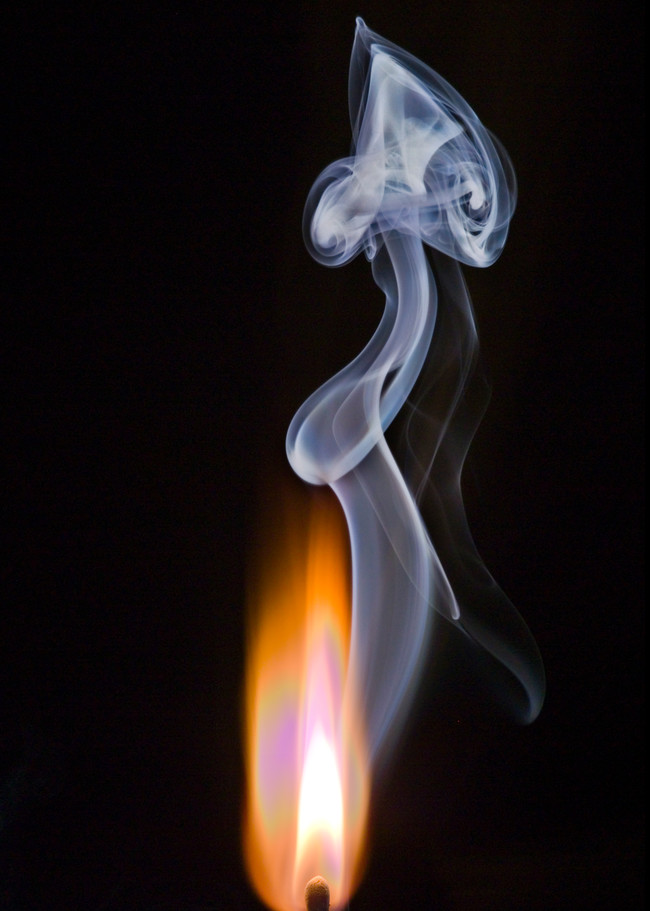 115 Flame Smoke 2007 Photography Art | Rick Gardner Photography