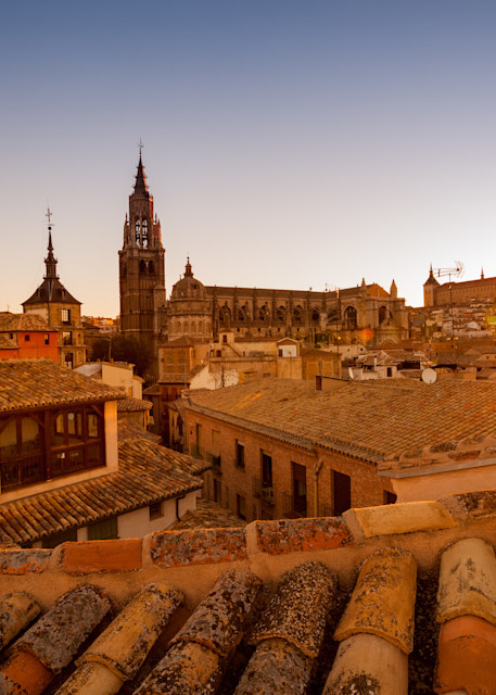 Sunrise over Toledo, Spain