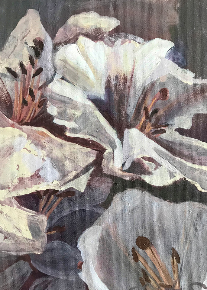 Purple Blooms   Merchandise  Art | Christina Sandholtz Art