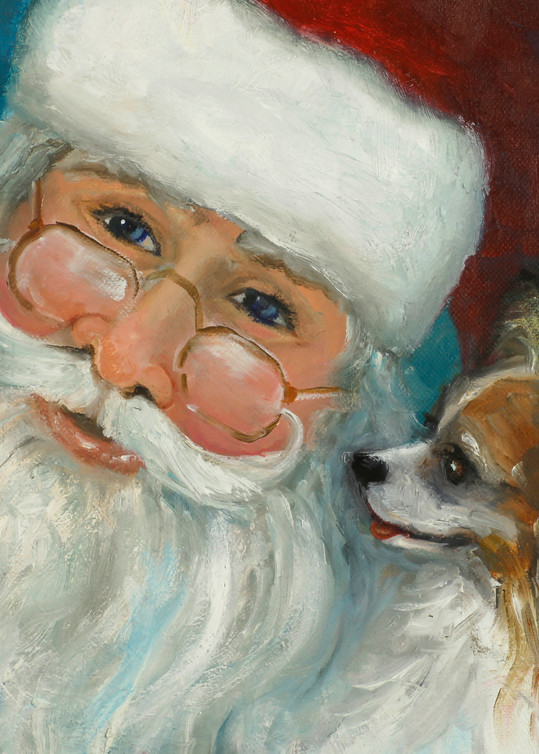 Santa's Helper Art | Marsha Clements Art