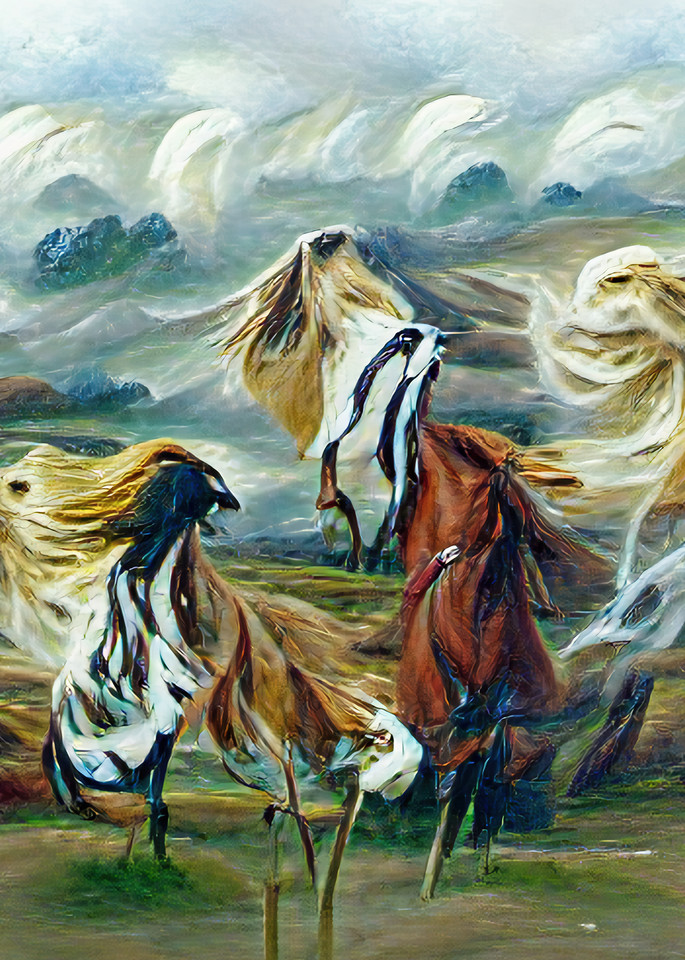 Equus Spirit Chihenne Art | AI Made Art LLC