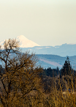 Three Sisters And Broken Top From Corvallis Rootop Photography Art | Peter T. Knight Photography