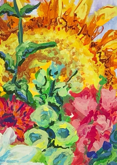 Sunflower Art | Ann Hershberger Art