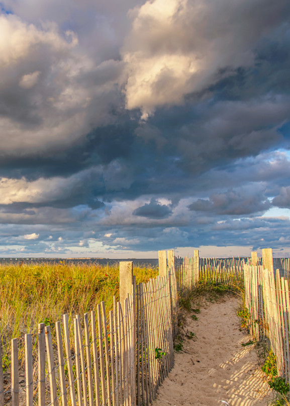 State Beach Fall Sunset Clouds Art | Michael Blanchard Inspirational Photography - Crossroads Gallery