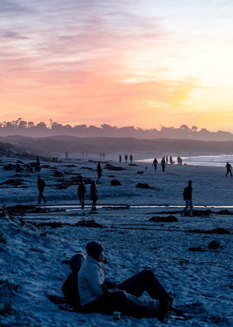 Asilomar State Park Beach On New Years Eve 2 Photography Art | Peter T. Knight Photography
