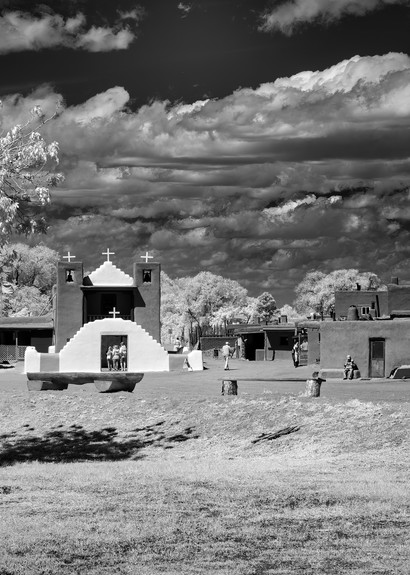Taos Pueblo Church Photography Art | Kathleen Messmer Photography