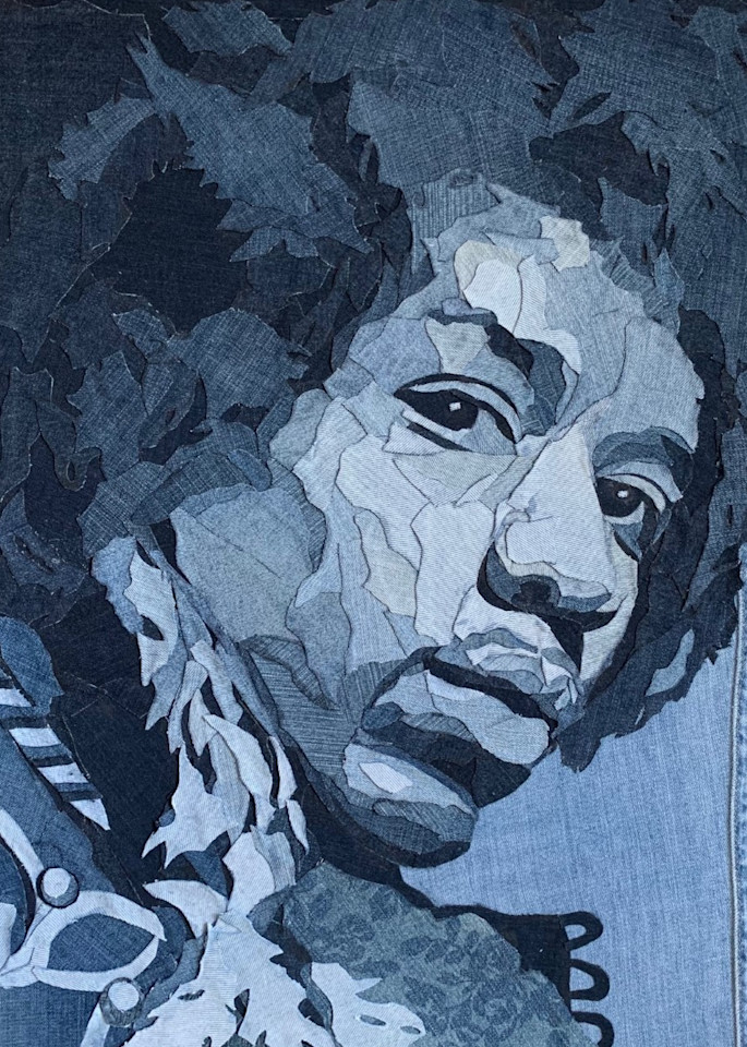 Jimi Hendrix Art | Kathy Saucier Art
