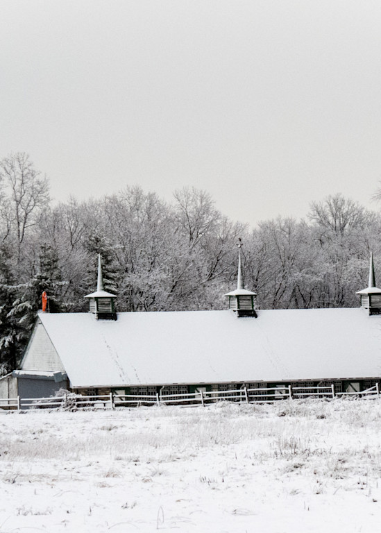 Barn In Winter Photography Art | PS Morahan