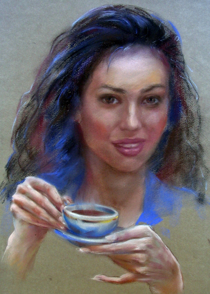   Cup Of Tea      Art | ELENA ERŐS FINE ART