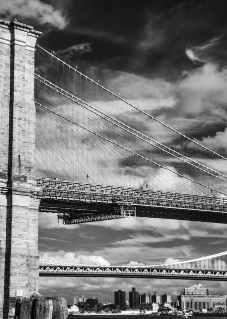 Brooklyn Bridge   Infrared Photography Art | Kathleen Messmer Photography