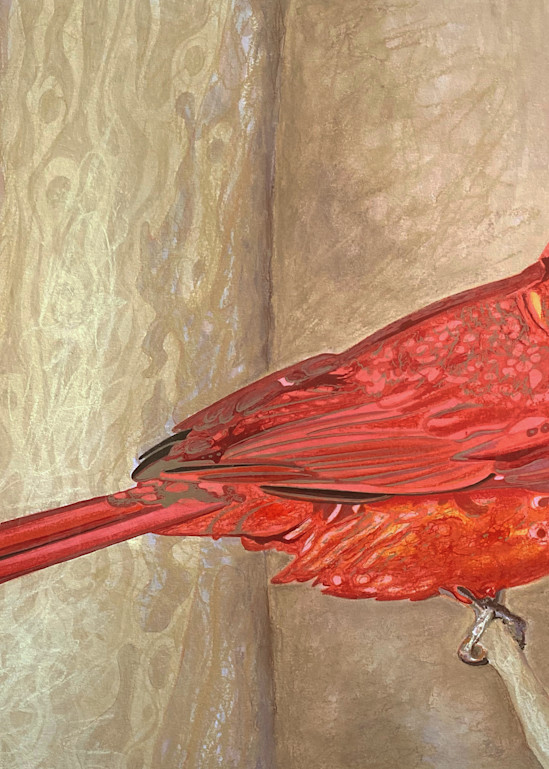 Cardinal Art | Maya Krow Art