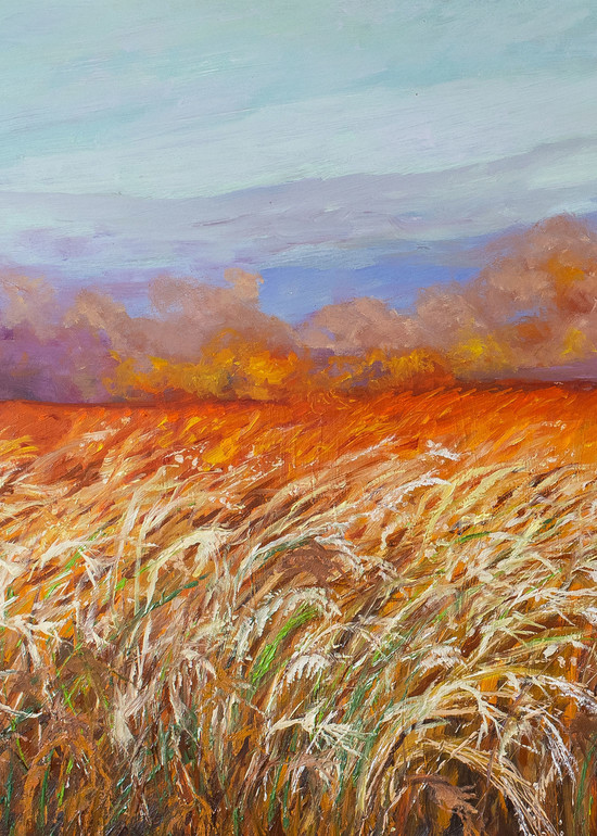 Outer Banks Series #3, Gold Field Art | Lazyriver Gallery