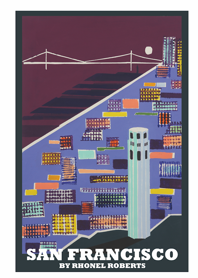Coit Tower Art | The Art of Color Design