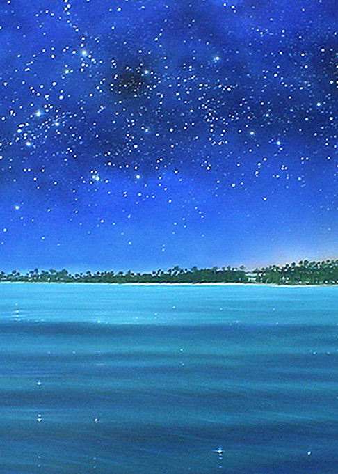 Key West Night Sky Art | B.Harmon Art, Illustration & Prints