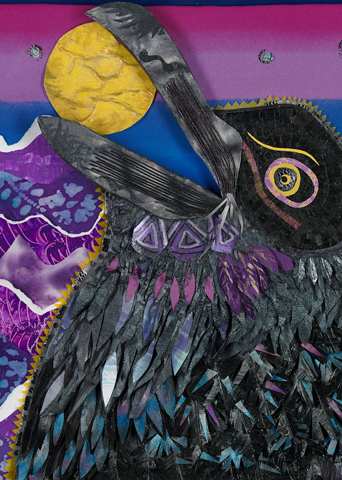 Poe The Raven Tote Bag Art | Luanne C Brown