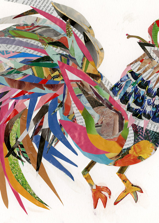 Rooster Tote Bag Art | Luanne C Brown