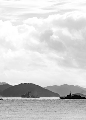 Nautical Silhouettes B W Photography Art | Peter T. Knight Photography