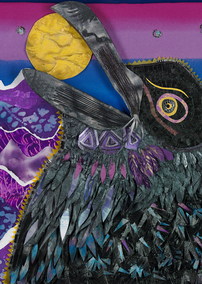 Poe The Raven Puzzle Art | Luanne C Brown