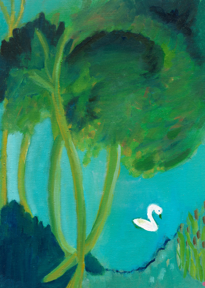 Swan Lake Art | Colleen Germain & Lovely Note Co.