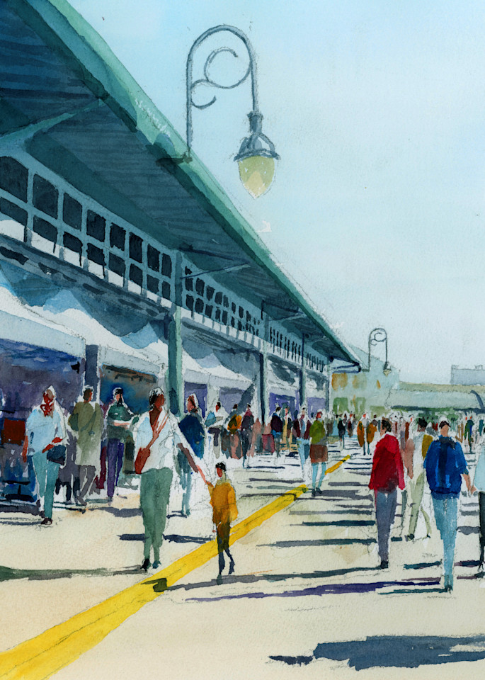 Kc River Market 2 Art | Steven Dragan Fine Art