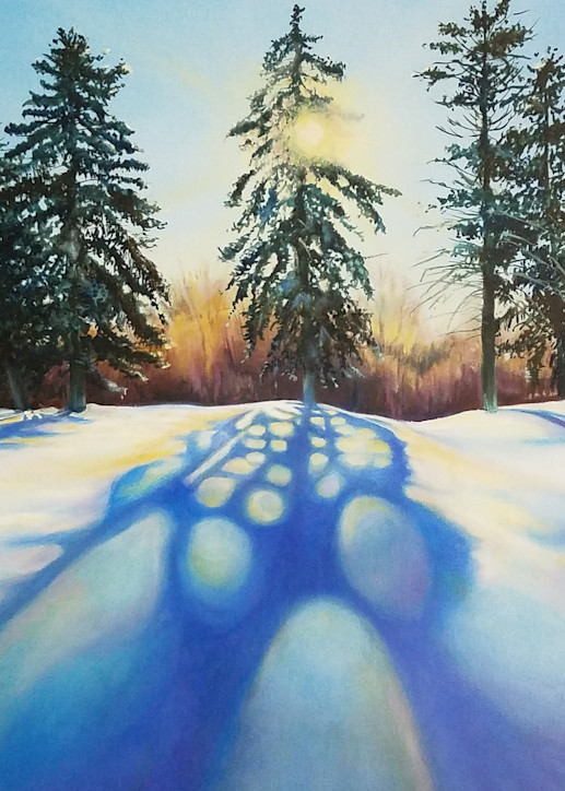 Long Winter's Shadow Art | Leanne Hanson Art