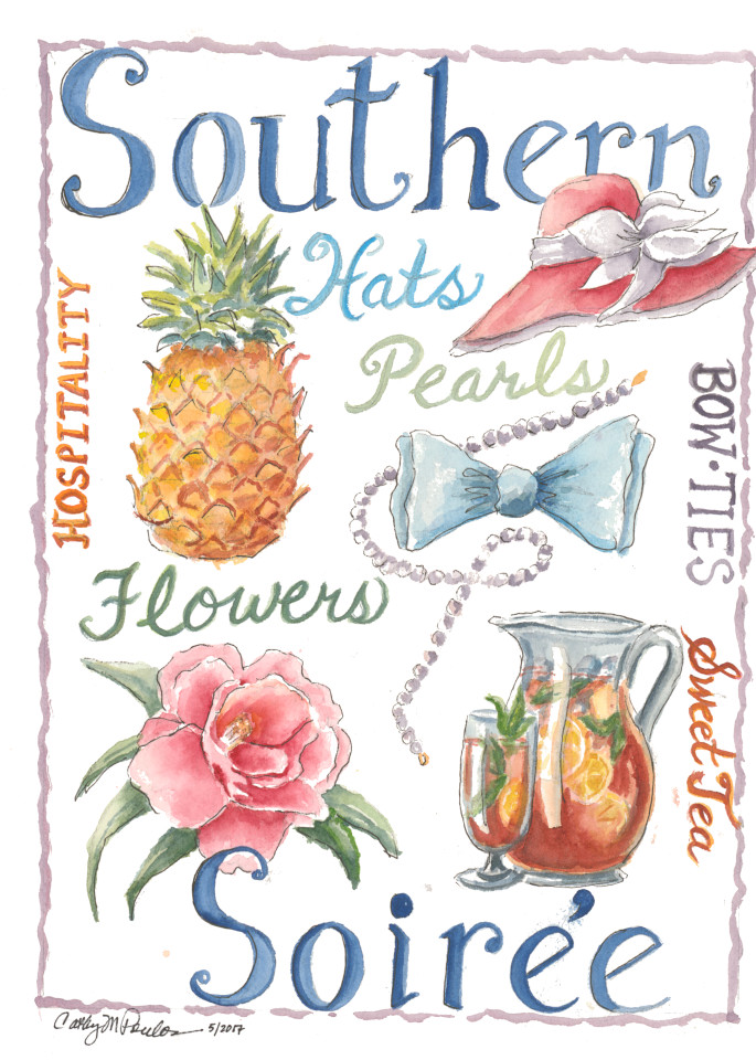 Southern Soiree Art | Cathy Poulos Art