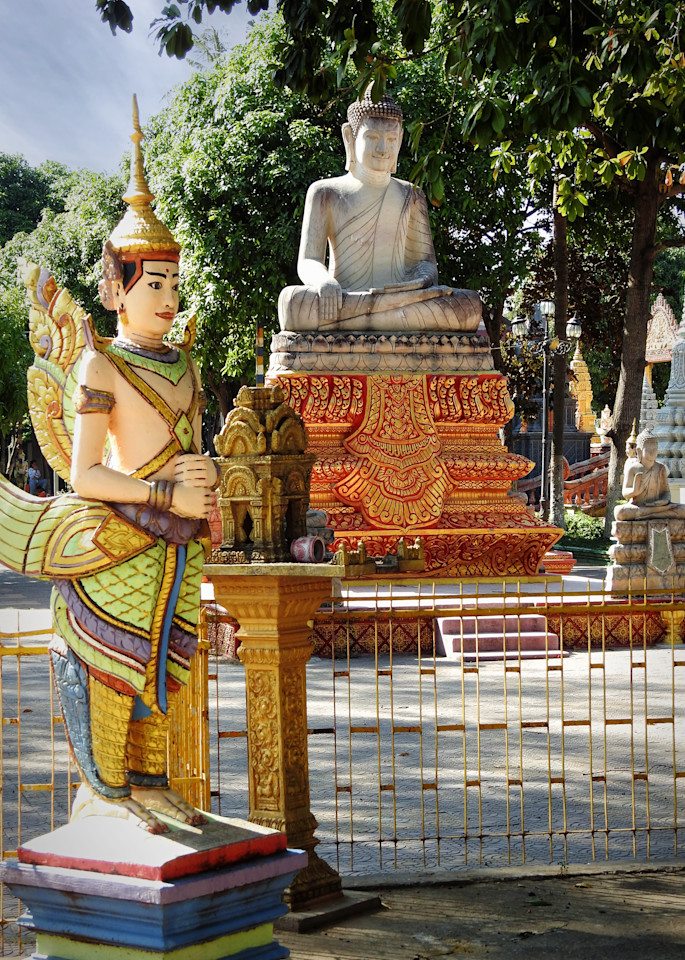 Buddha and Kinnara