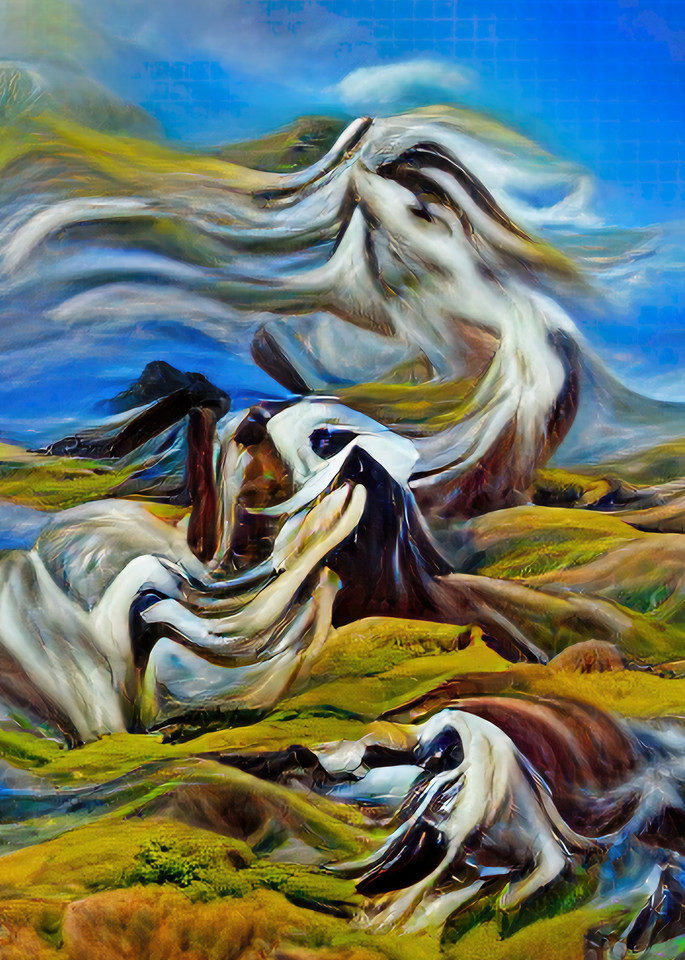 Equus Spirit Valley Art | AI Made Art LLC