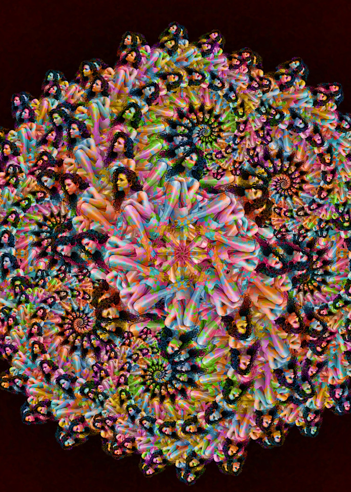 Keira Color Paisley Art | geometricphotographica