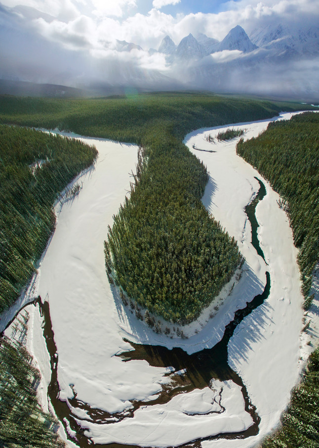 Oxbow in the Icefields