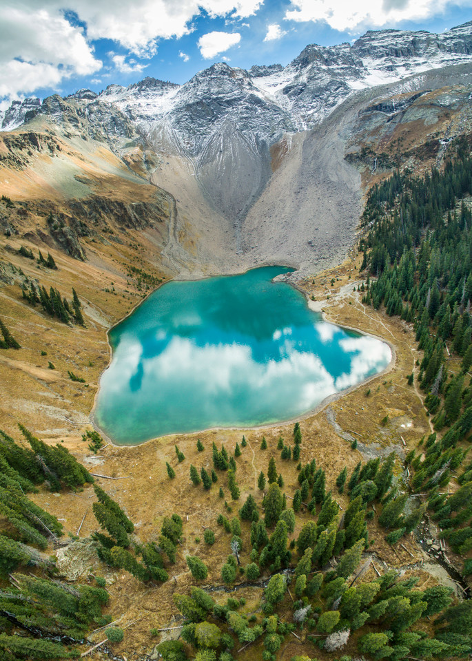 Blue Lake from Above