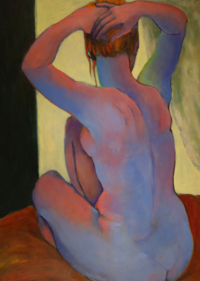 Blue Nude Art | Andrea kelly Fine Arts