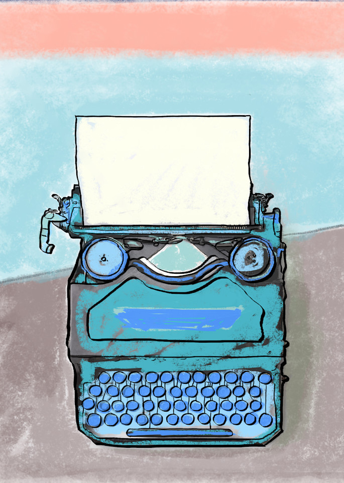 Writer's Muse -Corona Typewriter