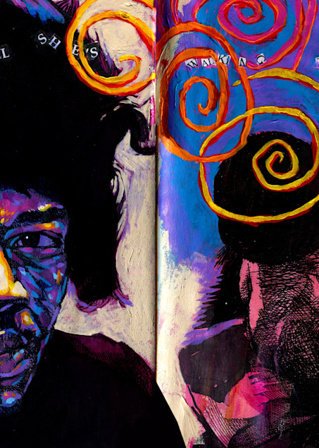 Jimi Hendrix: Little Wing Art | Omaha Perez Art