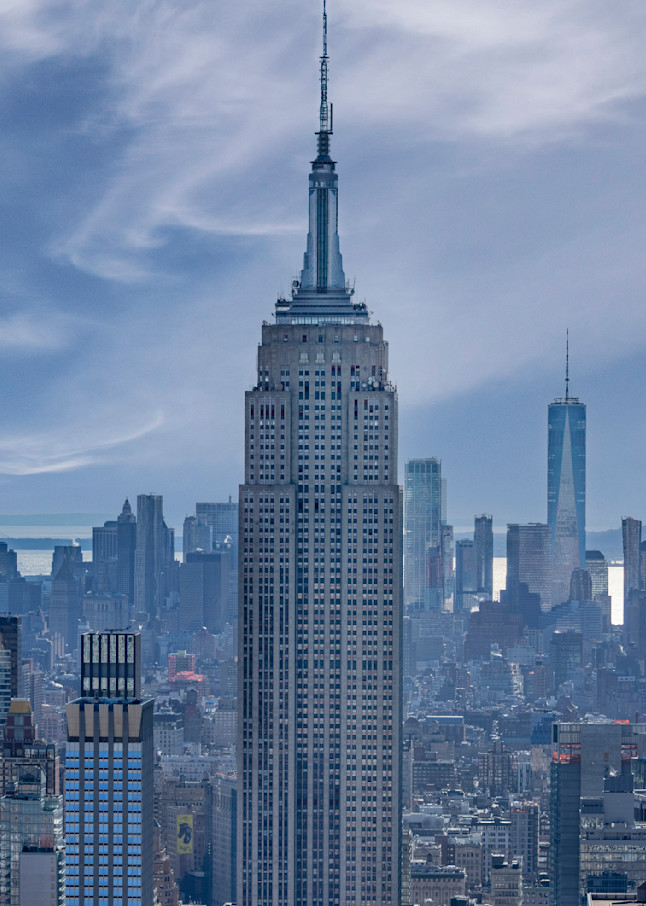 Empire State Building Dominates Skyline Photography Art | Marc Sherman Photography