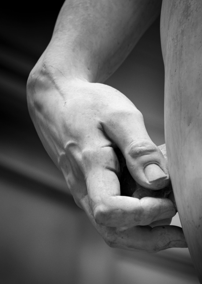 Anatomy Of David's Hand.  Photography Art | Mark Nissenbaum Photography