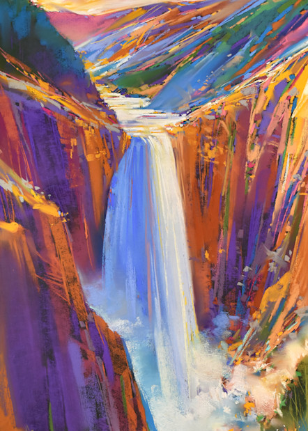 Yellowstone Artist Point Art | Michael Mckee Gallery Inc.