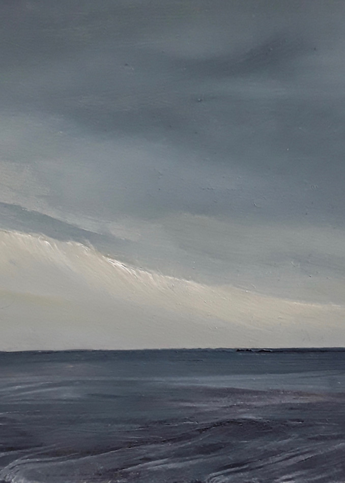 Grey Skies Are Going To Clear Up Art | Sue Ennis Artist