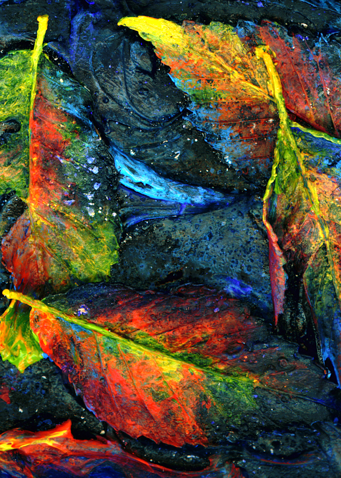Painted Leaves Art | KD Neeley, Artist