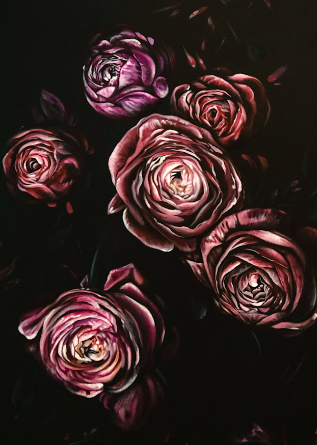 Fine Art Prints - Moody Florals 2