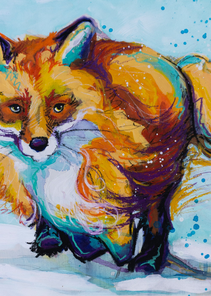 Fox On The Run Art | Kelsey Showalter Studios