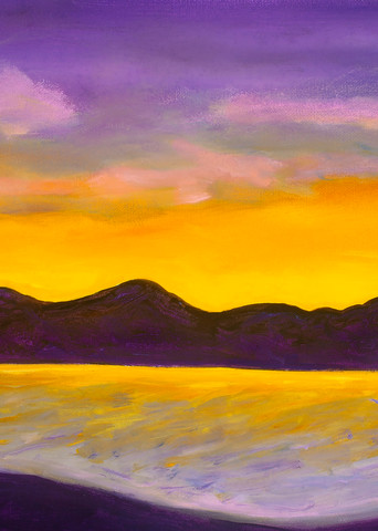 Tahoe Sunset Art | Christine Kerr Art