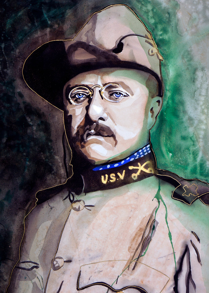 Theodore Roosevelt Art | William K. Stidham - heART Art