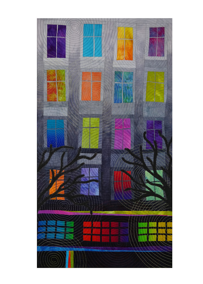 City Windows 2 Art | Rachel Derstine Designs
