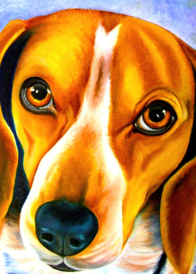 Beagle 1 Art | Art by Melanie Anderson