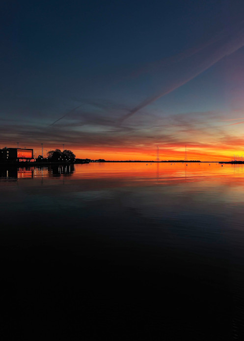 Colorful Sunrise, Annapolis Style Art | Jeff Voigt Owner/Aerial Photographer