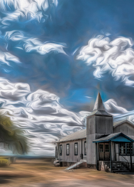 Claunch New Mexico Community Church Photography Art | JPG Image Studio