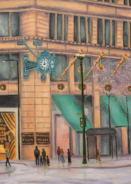 Hoilday's At The Marshall Fields  Art |  Antonio Davis Imagine the Possibilities Studio